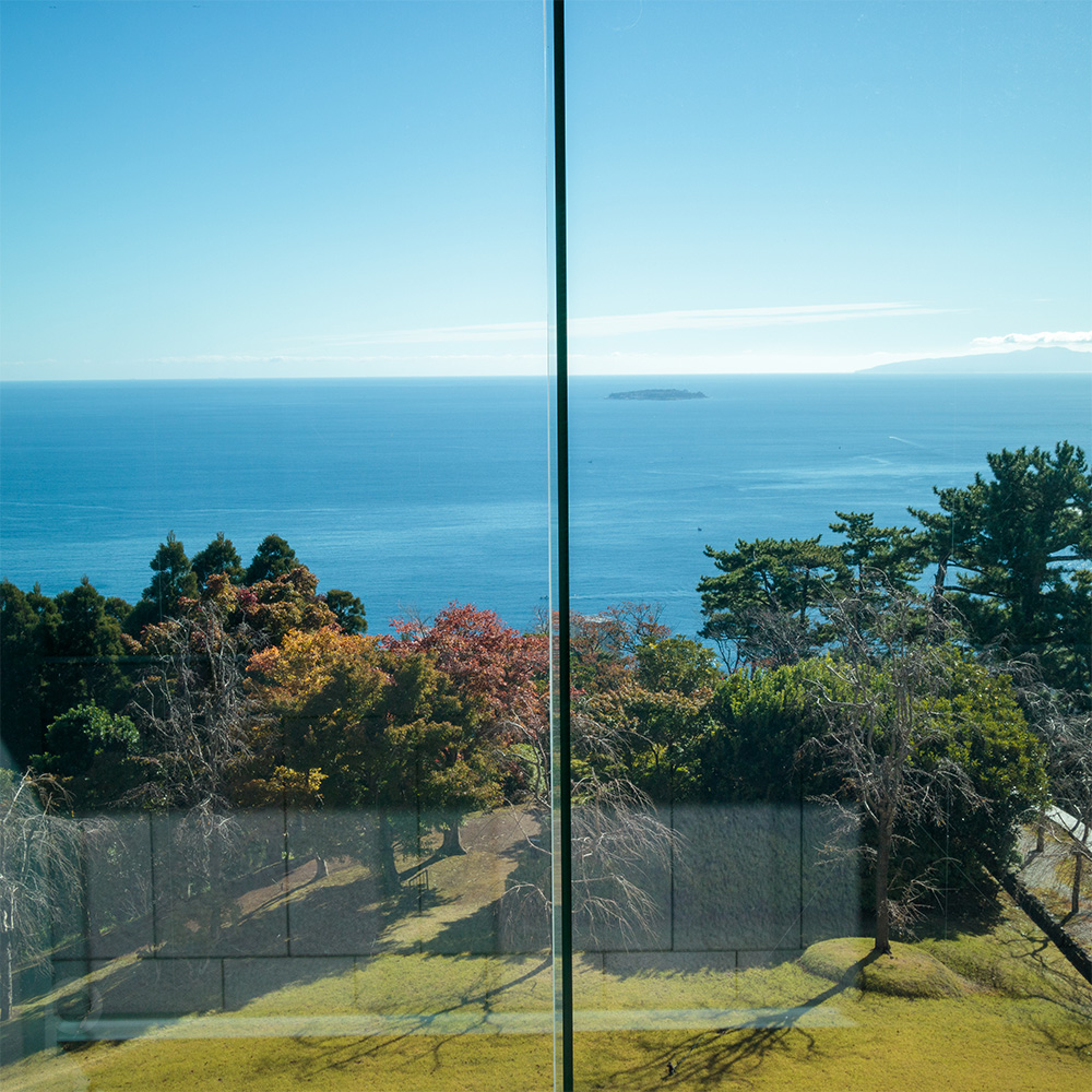 Vue depuis la fenêtre du musée